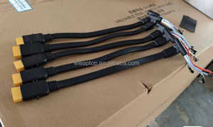 Câble de charge haute puissance authentique Agras T20 T16 (noir) avec prise multipolaires à courant élevé pour chargeur intelligent T20 - Product Image 5