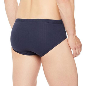 Latest Style Custom Logo Men Mid-Rise Active Wear Underwear Knitted Boxers Briefs Breathable Quick Dry Cotton/<b>Bamboo</b> - Product Image 2