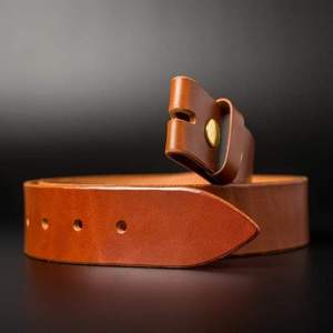 Cinturones de Cuero de Búfalo Puro de Última Llegada en Venta, Hechos a Mano, Duraderos, Estilo Casual para Hombre, Ecológicos - Product Image 1