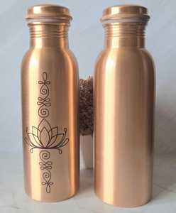 Botella de Agua de Cobre Ecológica para Hidratación Diaria - Product Image 5