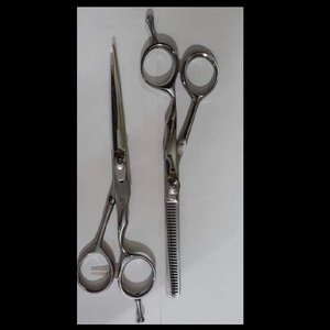 Hot Selling Stainless Steel <b>Barber</b> salon Shear & Hair Cutting Scissor Beauty Type Thinning Scissors <b>set</b> kit - Product Image 4