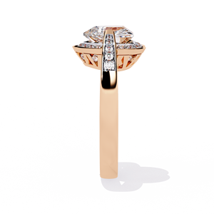Anillo de Oro Sólido de 10k, 14k y 18k con Diamante en Forma de Corazón Clásico de 1.5 Ct de Aries Jewel para Mujer, para Regalo, Compromiso, Aniversario, Boda - Product Image 5