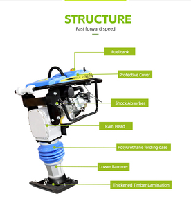 Mini xăng điện đất <span class=keywords><strong>wacker</strong></span> tác động Máy đầm Xăng rung Đầm <span class=keywords><strong>rammer</strong></span> - Product Image 3