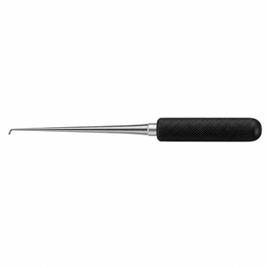 Tube d'aspiration à pointe atraumatique courbé vers le bas de 210 mm avec anneau de maintien, instrument chirurgical - Product Image 5