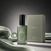 Fournitures d'usine : Flacon de parfum vide de 50 ml, rectangulaire, couleur personnalisée, flacon de parfum exquis, 50 ml, avec couvercle