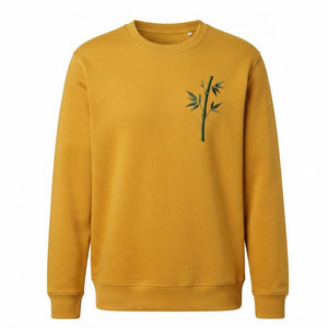 Sweat-shirts pour hommes de qualité supérieure avec broderie, en molleton doux, col rond, manches longues, classiques, décontractés, en coton, pull-over, vêtements d'hiver tendance - Product Image 1