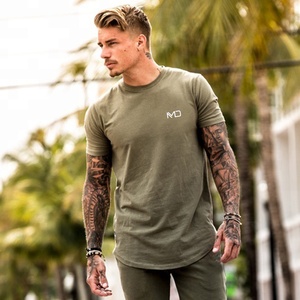 เสื้อยืดคุณภาพสูงสำหรับผู้ชาย เสื้อยืดน้ำหนักเบา ผ้าฝ้าย 100% สีสันปรับแต่งได้ เสื้อยืดลำลองสำหรับผู้ชาย - Product Image 4