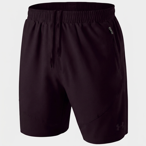 Summer Casual Quick-drying Breathable Pure Color Wrinkle-Resistant Zipper Pocket Stretch <b>Elastic</b> Men's Shorts - Product Image 3
