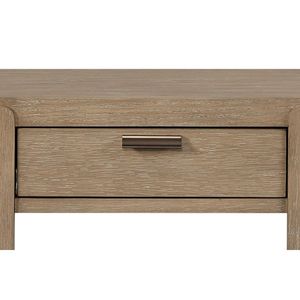 Consolle curva a 1 cassetto color Toffee - Product Image 3