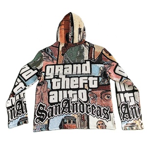 Sudadera de Forro Polar Grueso de 500 g/m² para Hombre, Estilo Vintage, Corte Regular, Color Liso, Invierno, Casual, Ecológica, de Secado Rápido, Venta al por Mayor, Alta Calidad - Product Image 2