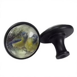 Poignées et boutons en métal et verre cristallin pour armoires de cuisine, placards, salles de bain, salons, entrepôts, usage extérieur - Style moderne - Product Image 1