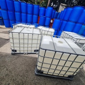 Réservoir IBC blanc de 1000 litres, fût carré en plastique pour le stockage d'eau ou d'essence, avec options en matériau ferreux durable noir ou bleu - Product Image 6