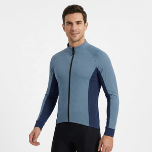 Maillot de cyclisme personnalisé pour homme, haut de vélo, vêtements de montagne, maillot de vélo à manches longues avec logo personnalisé - Product Image 2