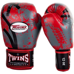 High Quality Custom Made Leather Professional Twins Boxing Gloves Adjustable Wrist <b>Strap</b> Gym - Product Image 4
