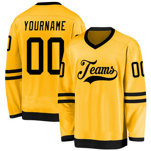 Vente en gros de maillots de hockey sur glace, y compris maillot et pantalon, maillot de hockey sur glace personnalisé par sublimation, meilleur style, mode, OEM - Product Image 3