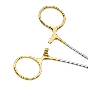 Porte-aiguille Tc Derf en acier inoxydable allemand de haute qualité Porte-aiguille TC Crile en bois 13cm - Product Image 6