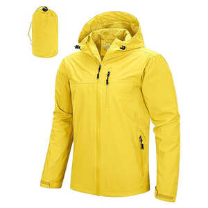Rain <b>Jacket</b> With <b>Packable</b> Design And Waterproof Material For Hiking Camping Rain <b>Jacket</b> For Men At Affordable Price Point - Product Image 6