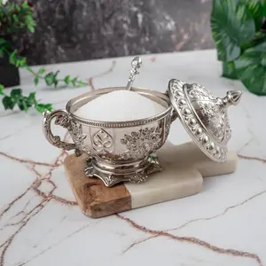 Cacerola Moderna de Acero Inoxidable para Cocina |   Material apto para alimentos con acabado pulido para un servicio elegante - Product Image 2