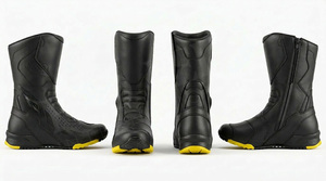 Botas de Motociclismo Personalizadas, Impermeables, Antideslizantes, Material Personalizado, Transpirables, para Carreras y Turismo, Venta al por Mayor, OEM, ODM - Product Image 6