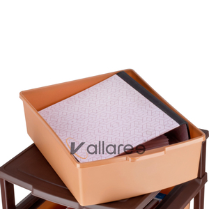 Organizador de Cajones de Plástico de 5 Niveles, Apilable, para Hogar, Oficina, Zapatos, Baño, Armario, Cocina, Multifuncional, Ahorra Espacio - Product Image 2