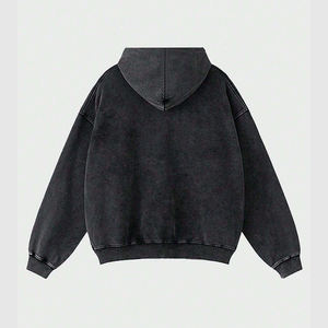 Sudadera con capucha de alta calidad, a la moda, con cremallera, estampada, fabricada en fábrica, a precio económico, para hombre. - Product Image 2