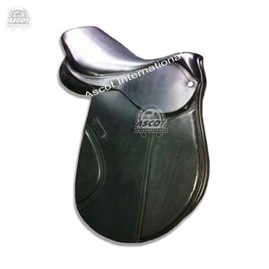 Dressage de selle anglaise d'équitation de qualité supérieure en cuir pur de qualité supérieure noir couleur marron - Product Image 6