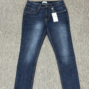 กางเกงยีนส์เดนิมแท้ 100% ทรงปกติสำหรับผู้ชาย ซักแบบพิเศษ ทรงขาตรง เป็นมิตรกับสิ่งแวดล้อม กันน้ำ สไตล์ฤดูหนาวและฤดูใบไม้ผลิ - Product Image 5