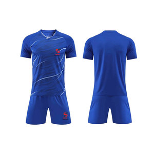 Conjunto de camiseta de fútbol de calidad profesional para torneos, uniforme de fútbol de alta elasticidad, ajuste cómodo, equipo deportivo para equipos - Product Image 1