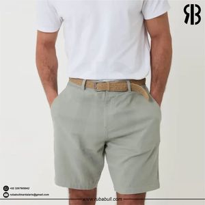 DAPHNIA <b>Men's</b> Casual <b>Chino</b> <b>Shorts</b> Premium Cotton Stretch <b>Shorts</b> Slim Fit Knee Length Golf & Streetwear <b>Shorts</b> For <b>Men</b> - Product Image 5