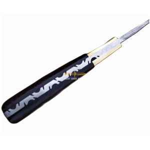 Cuchillos de Caza de Acero de Damasco de Primera Calidad, Forjados a Mano, para Caza y Camping al Aire Libre, Hoja Fija, Herramientas de Corte Utilitarias con Empuñadura - Product Image 2