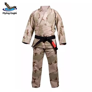 Kimono de Jiu-Jitsu Brésilien (BJJ) personnalisé avec logo, uniforme d'arts martiaux respirant, extensible, léger, durable, en coton, pour l'entraînement au karaté - Product Image 6
