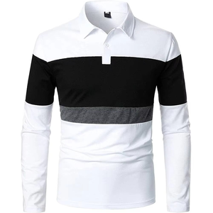 Nouveau polo pour homme de haute qualité pour l'été, polos à manches longues personnalisés pour homme, support OEM - Product Image 3