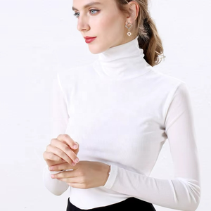 Women <b>Tops</b> Long Sleeve Women Fashion Ladies t Shirt Choker Blouse - Product Image 3