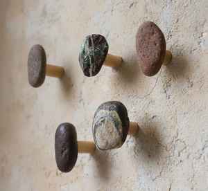 Support mural Art Déco en marbre naturel éco-responsable fait main TCE – Accessoire mural en pierre de qualité supérieure pour la maison et l'hôtel - Product Image 1