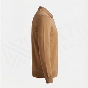 Polo zippé homme haute performance, tissu léger à séchage rapide, anti-odeur, idéal pour l'été, couleur personnalisable - Product Image 3