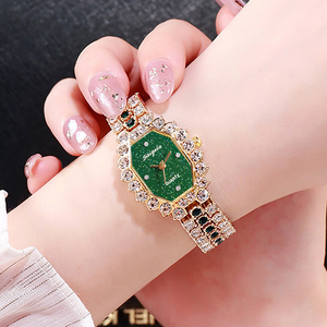 9828 Juego de 2 Relojes y Pulseras para Mujer, Reloj de Pulsera con Diamantes de Moda, Regalo para Mujer - Product Image 3