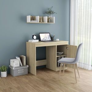 Bureau d'ordinateur en bois d'ingénierie Sonoma Oak, 39,4 po x 19,7 po x 29,9 po - Product Image 3