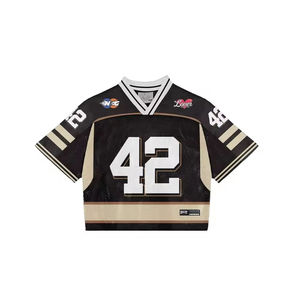 Camisetas de Fútbol Retro Vintage Personalizadas para Hombre, Estilo Urbano, Deportivas, de Baloncesto, Malla Francesa, para Hombre - Product Image 6