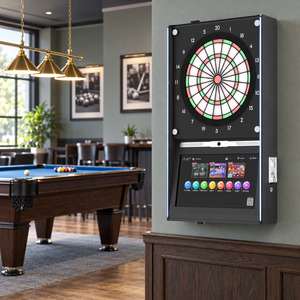 Juego de Dardos para Hombre, Tablero de Dardos Electrónico para el Hogar, Panel Frontal con LED y Puntas Blandas, Personalizable, 30 kg - Product Image 5