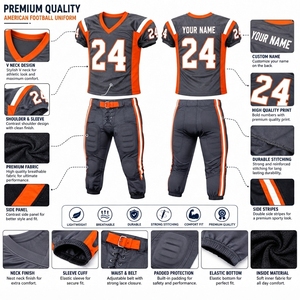 Custom American Football Uniform Manufacturer OEM ODM Private <b>Label</b> Teamwear Supplier - Product Image 6