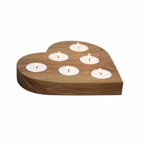 <b>Set</b> of 3 pcs new wood crafted <b>candle</b> holder trending premium regular top seller design - Product Image 3