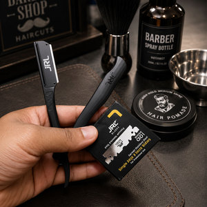 Navaja de Afeitar Profesional JRL, Navaja de Afeitar Plegable para Barbería, Herramienta de Corte de Cabello para Salón - Product Image 4