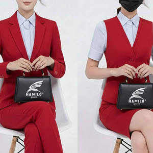 ชุดสูทสไตล์วินเทจแบบสั่งทำพิเศษปี 2026 สำหรับผู้หญิงไซส์พลัส เหมาะสำหรับงานทางการ ธุรกิจ และโบสถ์ พร้อมตำแหน่งโลโก้ด้านหน้า - Product Image 3