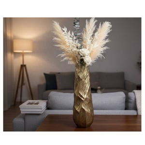 Nuevo Jarrón de Aluminio Hecho a Mano, Moderno, Plateado, para Mesa y Suelo, Decoración para Sala de Estar, Comedor, Centro de Mesa con Flores - Product Image 5