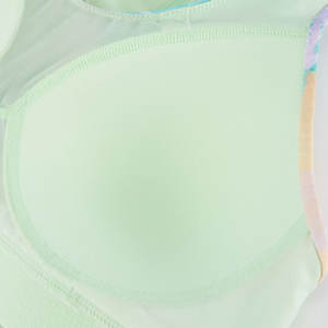 เสื้อชั้นในกีฬาผู้หญิงแบบซัพพอร์ตสูง โลโก้ด้านหน้า ระบายอากาศได้ดี สายปรับได้ เหมาะสำหรับโยคะ ฟิตเนส วิ่ง แห้งเร็ว ออกกำลังกายหน้าร้อน - Product Image 5