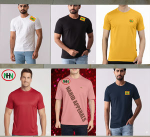 เสื้อยืดขายส่ง พิมพ์ลายปักโลโก้ตามสั่ง เสื้อยืดแห้งเร็วสำหรับผู้ชาย เสื้อยืดคอตตอนโอเวอร์ไซส์เรียบง่ายสำหรับผู้ชาย จากบังกลาเทศ - Product Image 1