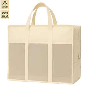 Sac de voyage en coton non laminé, organisateur de voyage, 70x50x30 cm, logo personnalisé, vente en gros, OEM, marque privée, modèle SS375A - Product Image 3