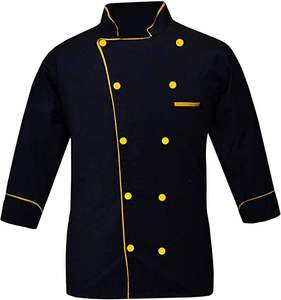 Veste de Chef Professionnelle en Coton Respirant et Imperméable pour Hommes et Femmes – Uniforme de Travail pour Cuisine de Restaurant – Vente en Gros - Product Image 1