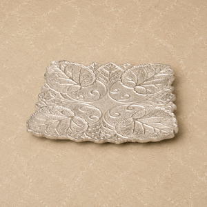 Bandeja Rectangular de Acero Inoxidable de Lujo con Acabado Texturizado, Elegante Plato de Presentación para Decoración de Comedor - Product Image 3