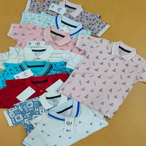 Polo brodé décontracté à manches courtes pour garçons, nouvelle collection été 2026, vêtements pour enfants en gros - Product Image 5